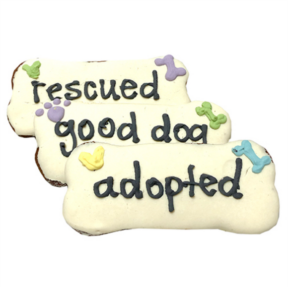 Adopted / Rescued / Good Dog Treats (case of 12) - Le Pet Luxe