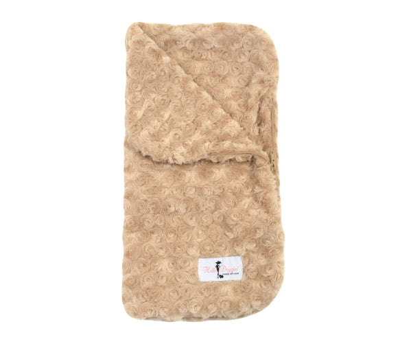 Snuggle Pup Sleeping Bag Dog Blanket ~ Tan - Le Pet Luxe
